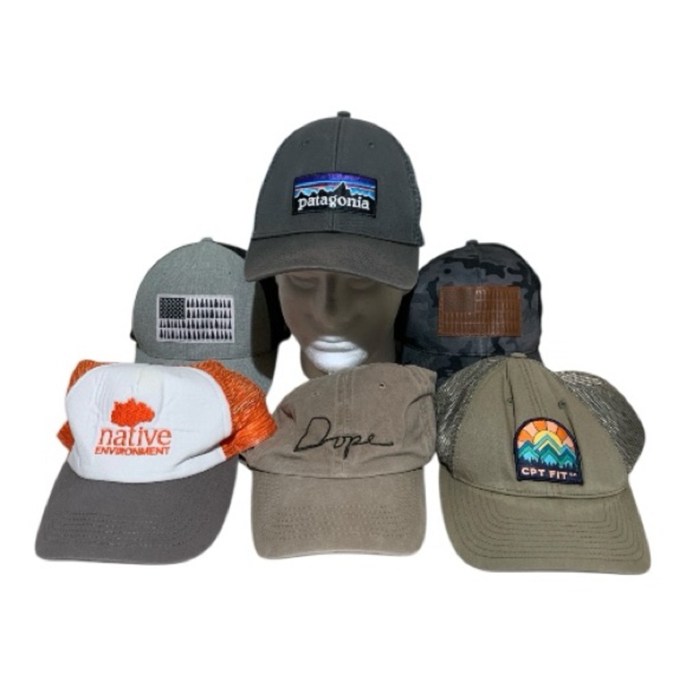 (034) Outdoor Adventure Cap Bundle of (6)